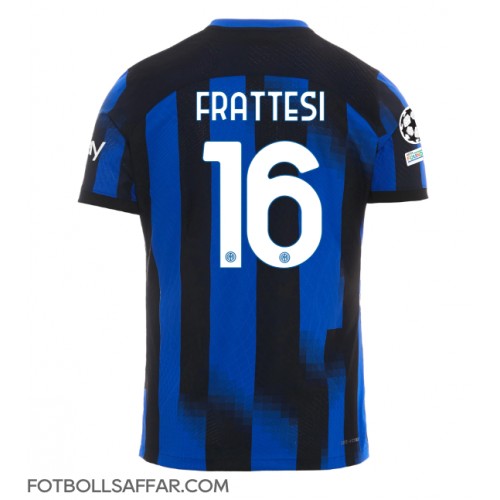 Inter Milan Davide Frattesi #16 Hemmatröja 2023-24 Kortärmad